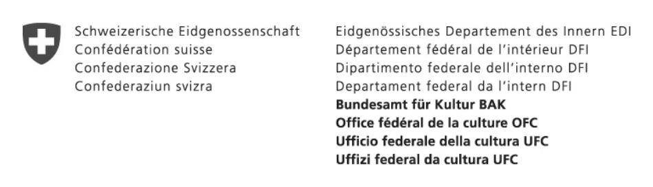 Ufficio federale della cultura UFC