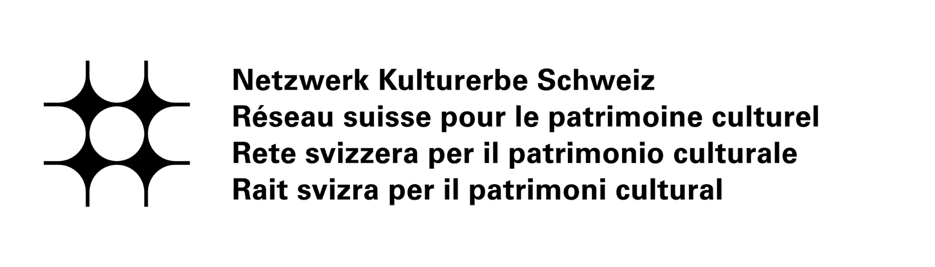 Logo Rete svizzera per il patrimonio culturale